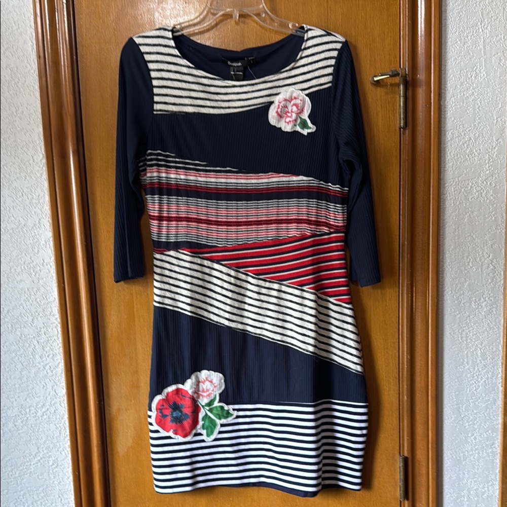 DESIGUAL striped dress - Picture 1 of 9
